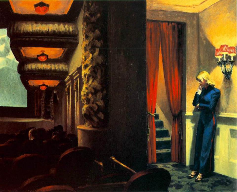 Edward Hopper - Cine en nueva york